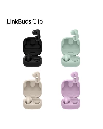 Căști fără fir Sony - LinkBuds Clip WF-LC900, TWS, Open-Ear, Black