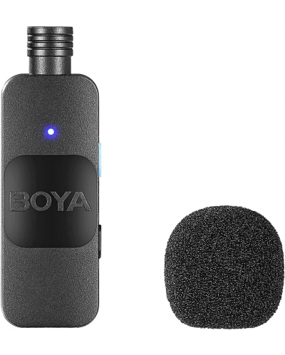 Sistem de microfon fără fir Boya - BY-V10, negru - 2