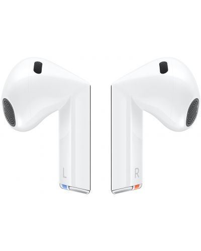 Căști wireless Samsung - Galaxy Buds3, TWS, ANC, albe - 4