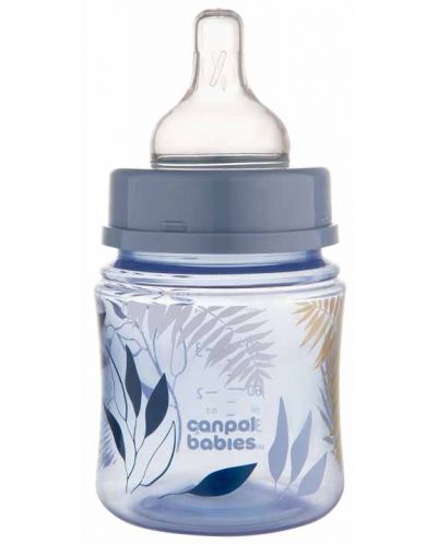 Biberon anticolic pentru copii Canpol babies Easy Start - Gold, 120 ml, albastru - 2