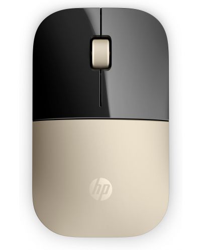 Mouse HP - Z3700, optic, wireless, auriu/negru - 1