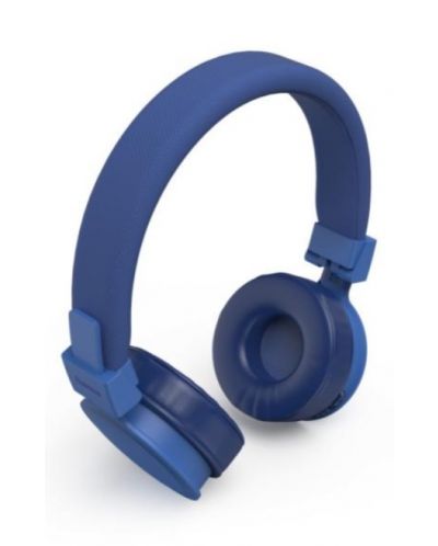 Căști wireless cu microfon Hama - Freedom Lit II, albastru - 4