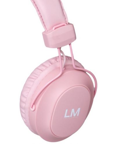 Căști wireless cu microfon PowerLocus - Louise&Mann 5, roz - 3