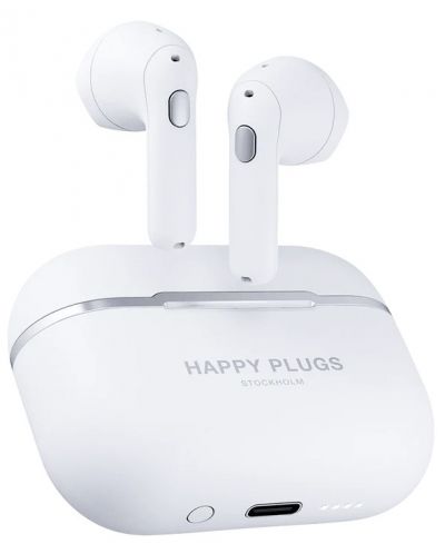Căști wireless Happy Plugs - Hope, TWS, albe - 3