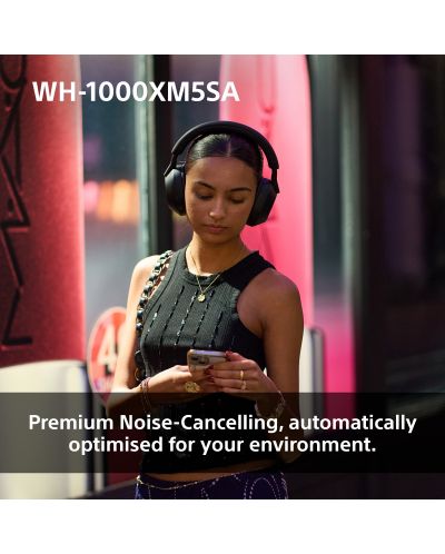 Căști wireless Sony - WH-1000XM5 Soft Case Limited Edition, ANC