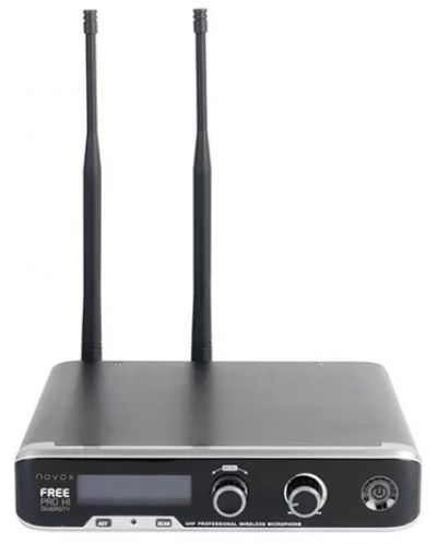 Sistem de microfon wireless Novox - Free Pro H1 Diversity, negru - 4