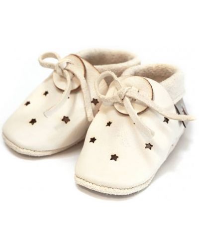 Pantofi pentru bebeluşi Baobaby - Sandals, Stars white, mărimea S - 3