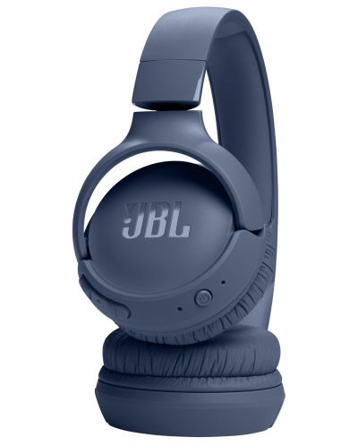 Căști fără fir cu microfon JBL - Tune 520BT, albastru - 4