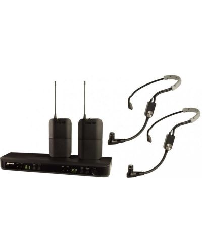 Sistem de microfoane fără fir Shure - BLX188E/SM35 T11, negru	 - 1