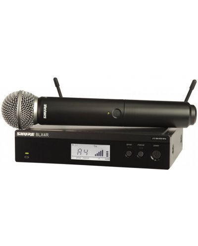 Sistem de microfoane fără fir Shure - BLX24RE/SM58-R12, negru - 1