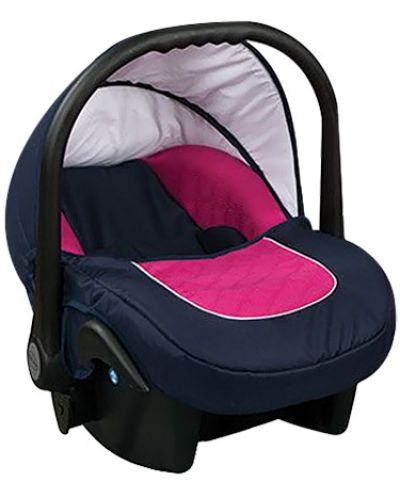Scaun auto Baby Merc - Leo, până la 9 kg, albastru și roz - 1