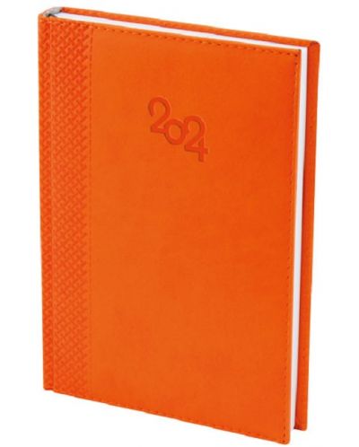 Spree Notebook - Cu copertă termică, 168 de foi, portocaliu, 2024 - 1