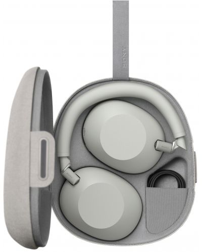 Sony wh 1000xm5 グレー Casti SONY WH-1000XM5, Bluetooth, Over-ear, Microfon, Noise