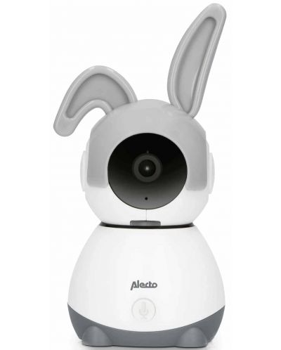 Telefon pentru copii cu Wi-Fi Alecto - Bunny, gri - 2