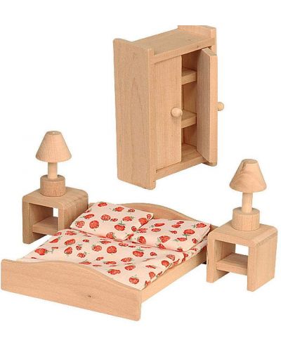 Set mini mobilier din lemn Beluga - Dormitor - 1