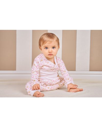 Pantaloni pentru bebeluşi Bio Baby - 92 cm, 18-24 luni, roz - 2