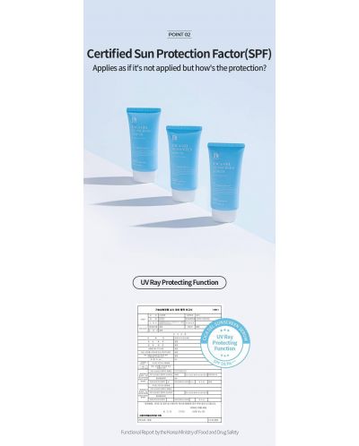 Benton Ser de protecție solară Cica gel, SPF50+, 50 ml - 3