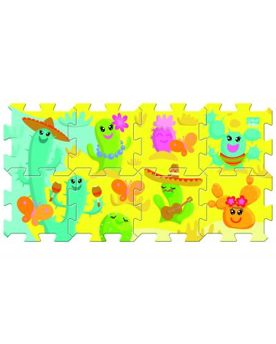 Puzzle de podea pentru copii Trefl 8 piese - Cactus - 3