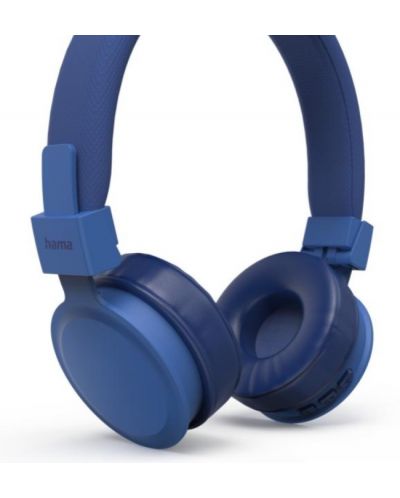 Căști wireless cu microfon Hama - Freedom Lit II, albastru - 6