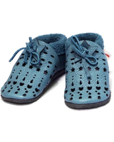 Pantofi pentru bebeluşi Baobaby - Sandals, Dots sky, mărimea XS - 3
