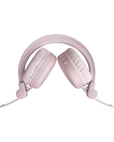 Căști wireless cu microfon Fresh N Rebel - Code Core, Smokey Pink - 5