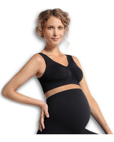 Sutien gravide, fara cusaturi Carriwell, marimea XL, negru - 3