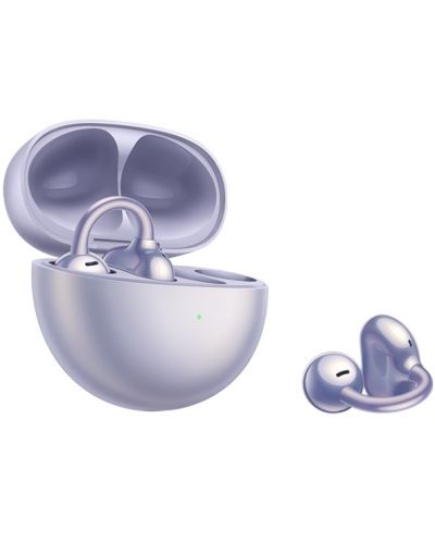 Căști wireless Huawei - FreeClip, TWS, violet | Ozone.ro