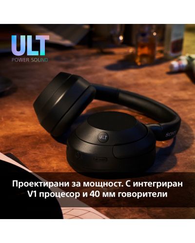 Căști Wireless Sony - WH ULT Wear, ANC, negru | Ozone.ro