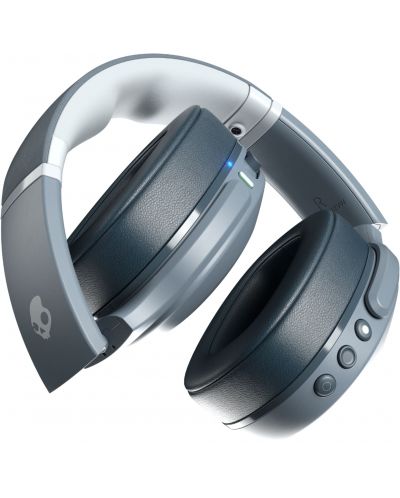Căști wireless cu microfon Skullcandy - Crusher Evo, Chill Grey
