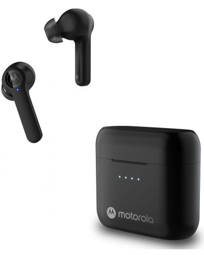 Căști wireless Motorola - Moto Buds-S, TWS, ANC, neagră - 1