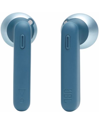 Casti wireless cu microfon JBL - T225 TWS, albastre - 3