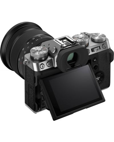 Aparat foto fără oglindă Fujifilm - X-T5, 16-80mm, Silver - 4