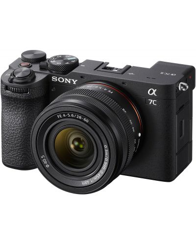 Aparat foto fără oglindă Sony - A7C II, FE 28-60mm, f/4-5.6, negru - 1