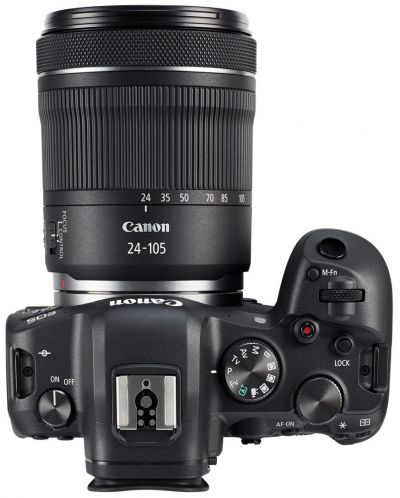 Cameră fără oglindă Canon - EOS R6, RF 24-105mm, f/4-7.1 IS STM, negru - 4