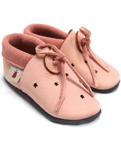 Pantofi pentru bebeluşi Baobaby - Sandals, Stars pink, mărimea S - 3
