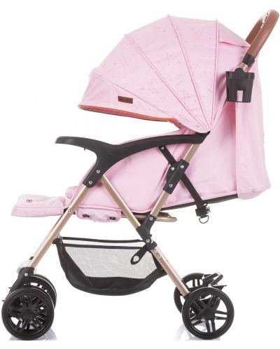 Cărucior de vară Chipolino Baby Summer Stroller - April, Pink Water - 5