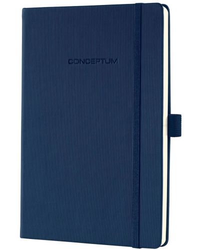 Carnețel cu coperta tare Sigel Conceptum Format A5 - albastru, căptușite pagini - 2
