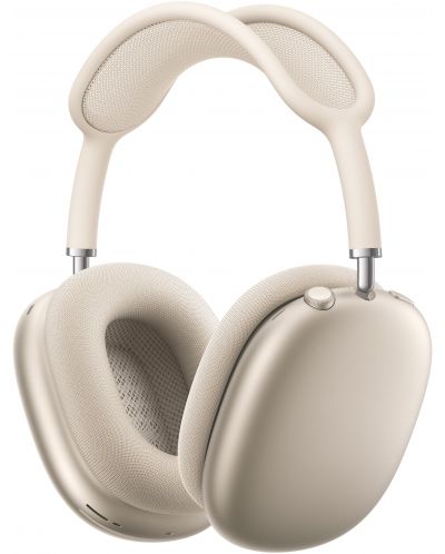 Căști cu microfon Apple - AirPods Max, ANC, Starlight | Ozone.ro
