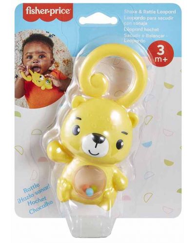 Fisher Price Baby Rattle - Leopard - 2