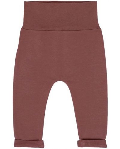 Pantaloni pentru copii Lassig - 50-56 cm, 0-2 luni, roșu închis - 1