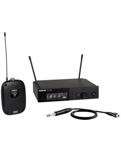 Sistem de microfon wireless Shure - SLXD14E-K59, negru - 1