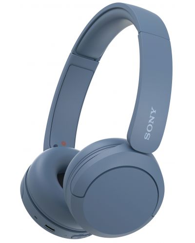 Căști wireless cu microfon Sony - WH-CH520, albastre - 3