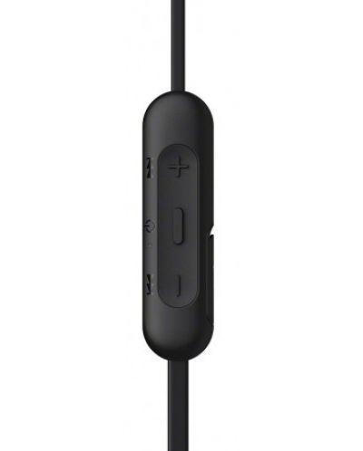 Casti wireless cu microfon Sony - WI-C310, negre - 3