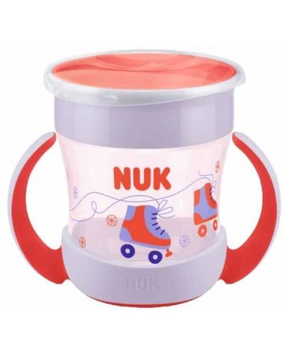 Cupa pentru copii NUK Evolution - Mini, 160 ml, pentru fete - 1