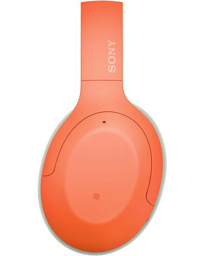 Casti wireless cu microfon Sony - WH-H910N, oranj - 5