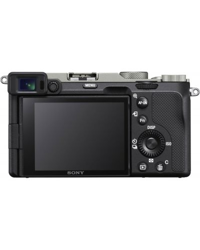 Aparat foto Mirrorless Sony - Alpha 7C, 24.2MPx, Silver - 2