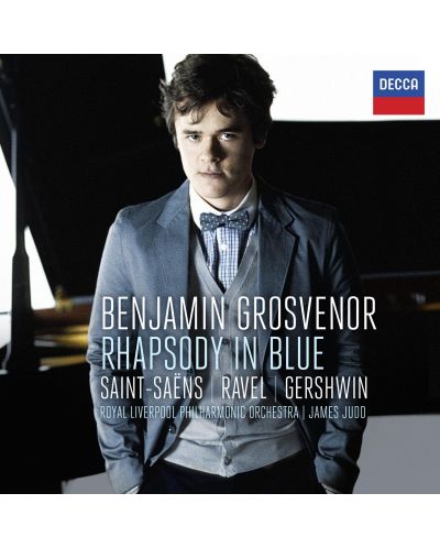 Benjamin Grosvenor - Rhapsody In Blue: Saint-Säens, Ravel, Gershwin (CD)	 - 1