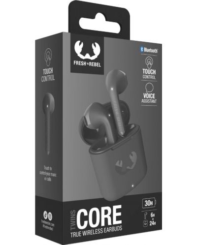 Căști wireless Fresh N Rebel - Twins Core, TWS, Storm Grey - 9