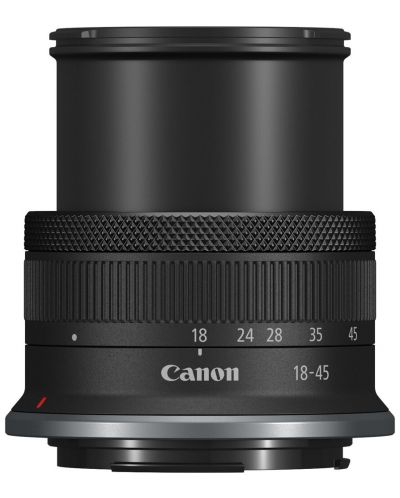 Aparat foto fără oglindă Canon - EOS R10, 18-45mm STM, Black + Adapter Canon EF-EOS R - 9