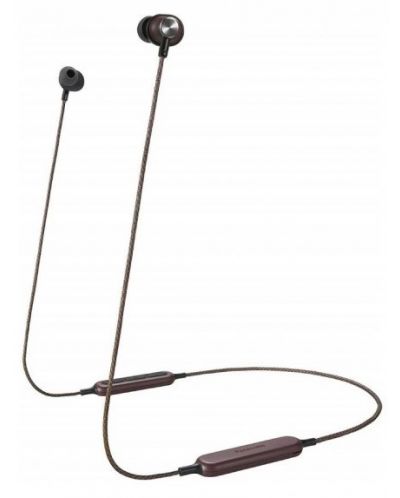 Casti wireless cu microfon Panasonic - RP-HTX20BE-R, rosii - 1
